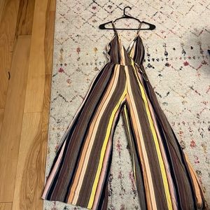 Stripped jumpsuit